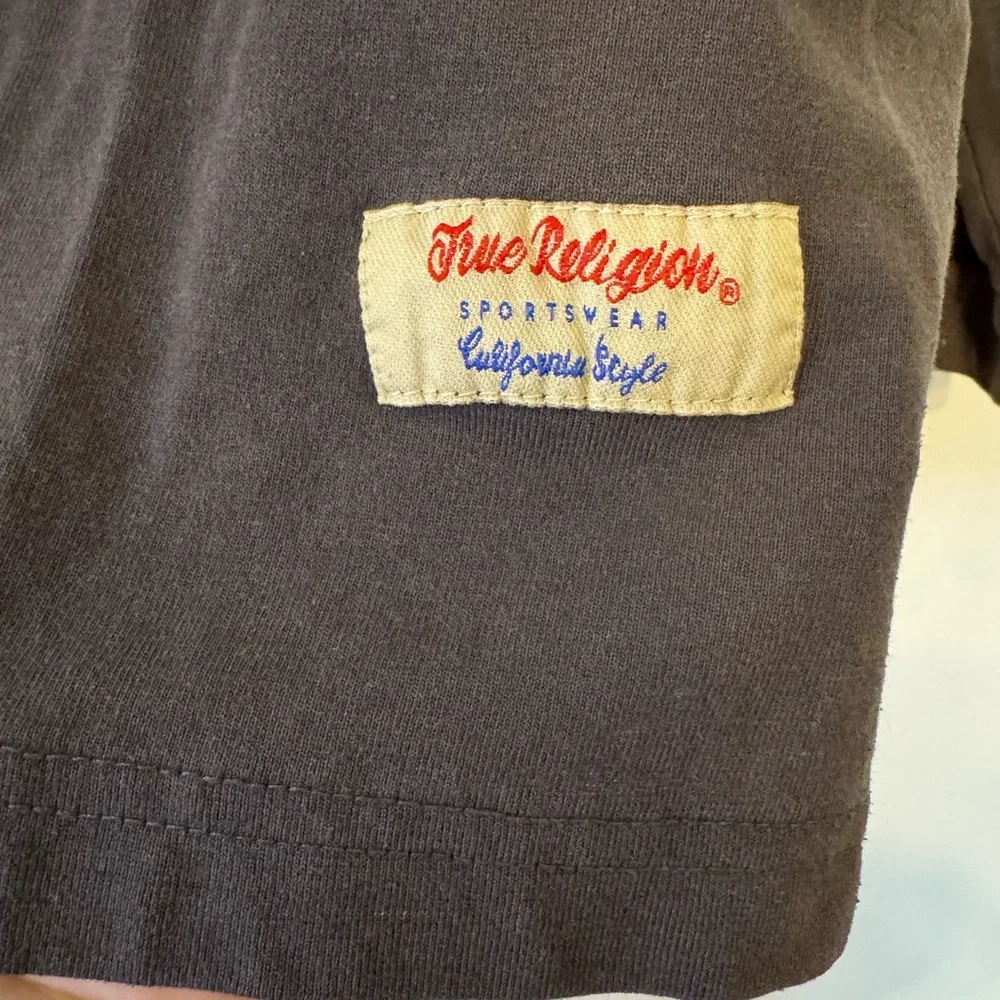 True‎ Religion World Tour Dark Gray Long Sleeve Shirt